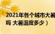 2021年各个城市大暑气温（年大暑的温度高吗 大暑温度多少）