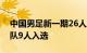 中国男足新一期26人集训名单大换血，亚运队9人入选