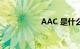 AAC 是什么知识介绍