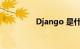 Django 是什么知识介绍