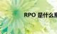 RPO 是什么意思知识介绍