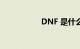 DNF 是什么知识介绍