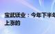 宝武镁业：今年下半年至今镁金属价格是逐月上涨的