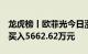 龙虎榜丨欧菲光今日涨停，作手新一近2日净买入5662.62万元