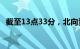 截至13点33分，北向资金净买入超60亿元