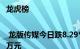 龙虎榜 | 龙版传媒今日跌8.29%，炒股养家卖出827.5万元