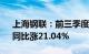 上海钢联：前三季度归母净利润1.67亿元，同比涨21.04%