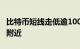 比特币短线走低逾1000美元至33000美元/枚附近