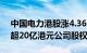 中国电力港股涨4.36%，控股股东拟增持不超20亿港元公司股权