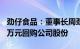 劲仔食品：董事长周劲松提议2000万元4000万元回购公司股份