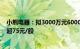 小熊电器：拟3000万元6000万元回购公司股份，回购价不超75元/股