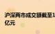 沪深两市成交额截至10月30日14时52分破万亿元