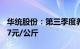 华统股份：第三季度养殖完全成本已降至1617元/公斤