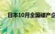 日本10月全国破产企业数同比增加33%