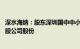 深水海纳：股东深圳国中中小企业基金拟减持不超177.28万股公司股份