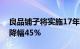 良品铺子将实施17年来最大规模降价，最高降幅45%