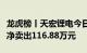 龙虎榜丨天宏锂电今日涨停，营业部席位合计净卖出116.88万元