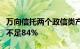 万向信托两个政信类产品清算分配，偿付比例不足84%