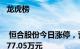 龙虎榜 | 恒合股份今日涨停，营业部席位合计净买入677.05万元