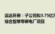 远达环保：子公司拟3.75亿元投建广东省100MWp户用侧综合智慧零碳电厂项目