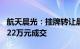 航天晨光：挂牌转让晨光弗泰65%股权2539.22万元成交