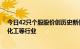 今日42只个股股价创历史新低，主要分布在电子设备 基础化工等行业