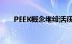 PEEK概念继续活跃，中欣氟材2连板