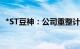 *ST豆神：公司重整计划获得法院裁定批准