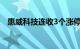 惠威科技连收3个涨停板，成交额超3亿元