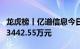 龙虎榜丨亿道信息今日涨停，机构合计净卖出3442.55万元