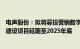 电声股份：拟将募投营销数字化解决方案及大数据运营平台建设项目延期至2025年底