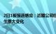 2日1板恒进感应：近期公司经营情况及内外部经营环境未发生重大变化