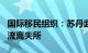 国际移民组织：苏丹武装冲突已致超737万人流离失所