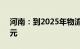河南：到2025年物流行业总收入突破1万亿元
