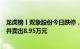 龙虎榜丨双象股份今日跌停，中关村大街买入1522.25万元并卖出8.95万元