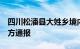 四川松潘县大姓乡境内2名登山人员失联，官方通报