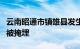 云南昭通市镇雄县发生一起山体滑坡，有农户被掩埋