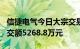 信捷电气今日大宗交易平价成交185万股，成交额5268.8万元