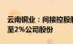 云南铜业：间接控股股东中铝集团拟增持1%至2%公司股份