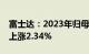 富士达：2023年归母净利润1.46亿元，同比上涨2.34%