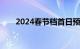 2024春节档首日预测票房12.99亿元