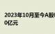 2023年10月至今A股ETF资金净流入已超4000亿元