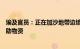 埃及官员：正在加沙地带边境附近建立一个后勤区以接收援助物资