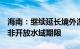 海南：继续延长境外游艇临时进出东营等8个非开放水域期限