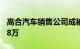 高合汽车销售公司成被执行人，执行标的1478万