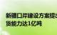 新疆口岸建设方案提出：2026年口岸通行过货能力达1亿吨