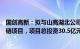 国创高新：拟与山高湖北公司等开发武穴市硅材料绿色产业链项目，项目总投资30.5亿元