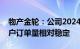 物产金轮：公司2024年以来各业务板块的客户订单量相对稳定