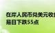 在岸人民币兑美元收盘报7.1985，较上一交易日下跌55点