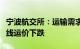 宁波航交所：运输需求整体有限，本周多数航线运价下跌